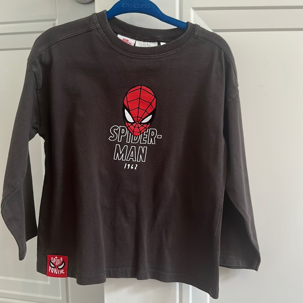 Zara Marvel Spider Man t shirt